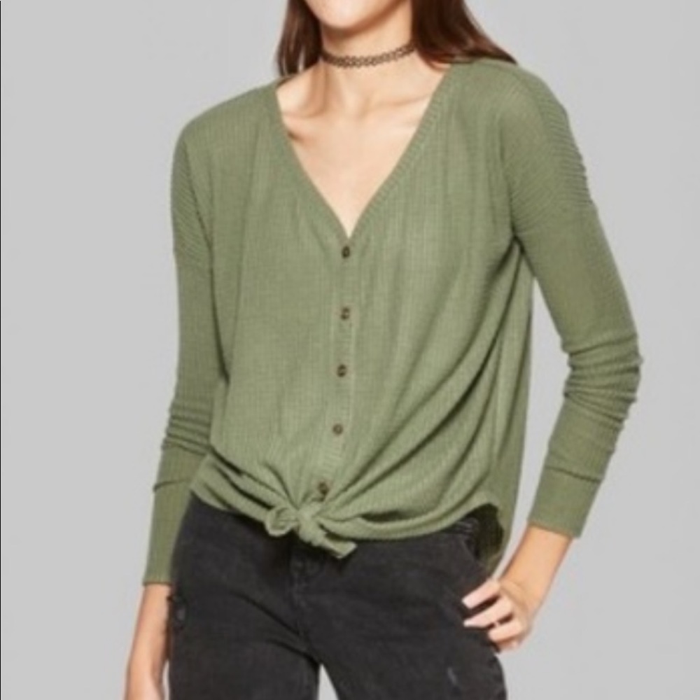 Wild Fable waffle knit sweater